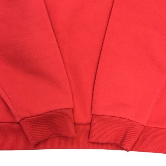 Marvel Deadpool Pullover Sweater Crewneck Long Sleeve Red/Black Large Men's - Picture 7 of 10